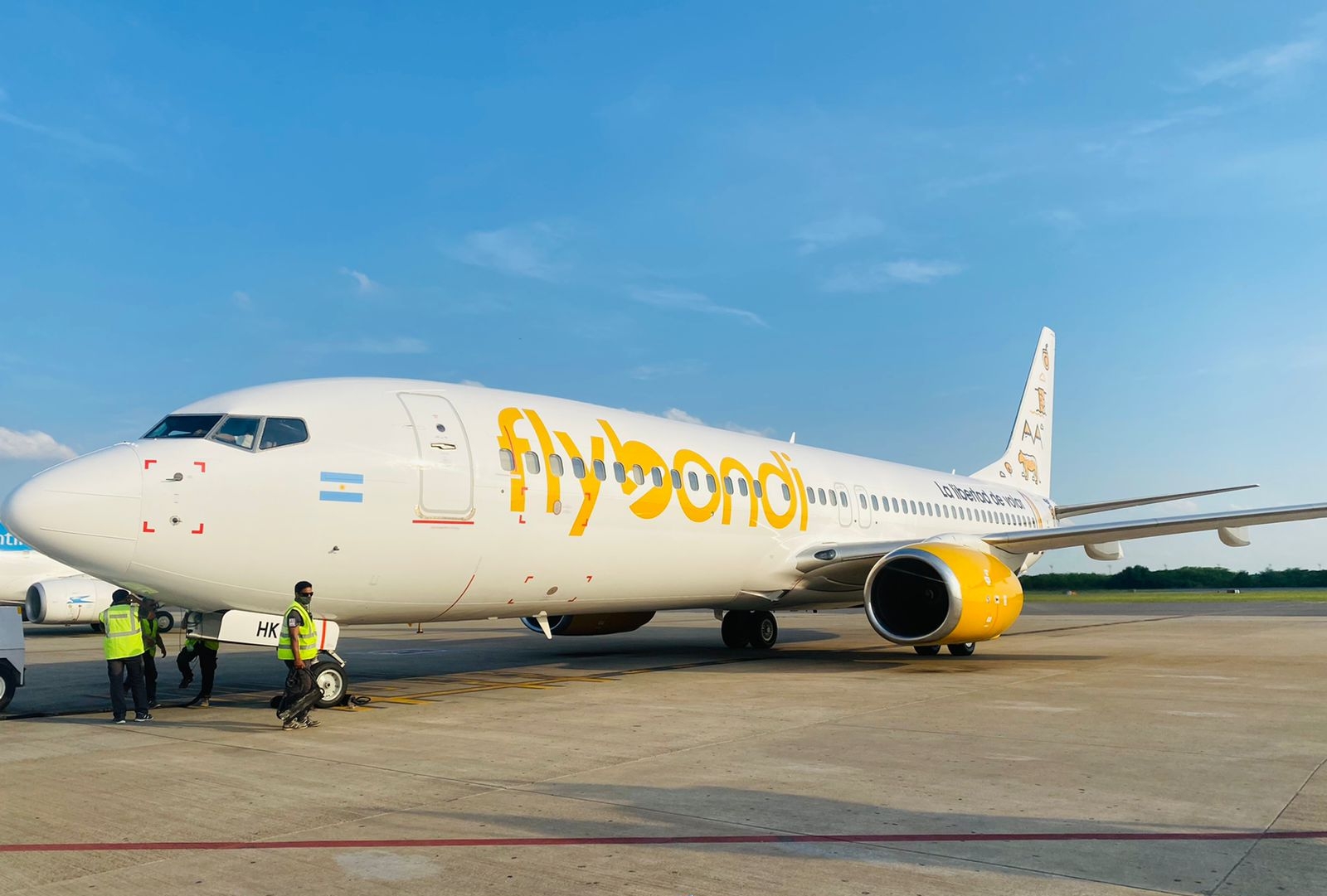 Flybondi reinició sus vuelos internacionales